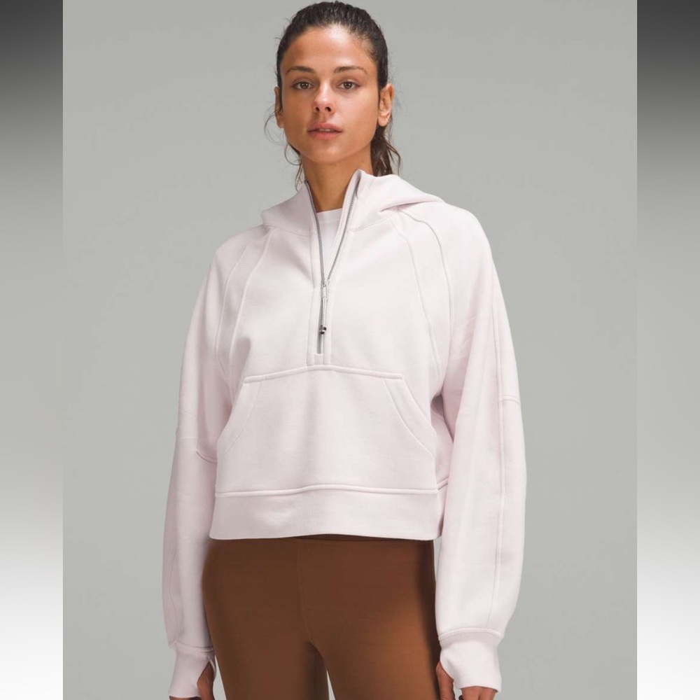 NWT lululemon scuba oversized half zip hoodie